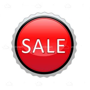 Abstract sale icon